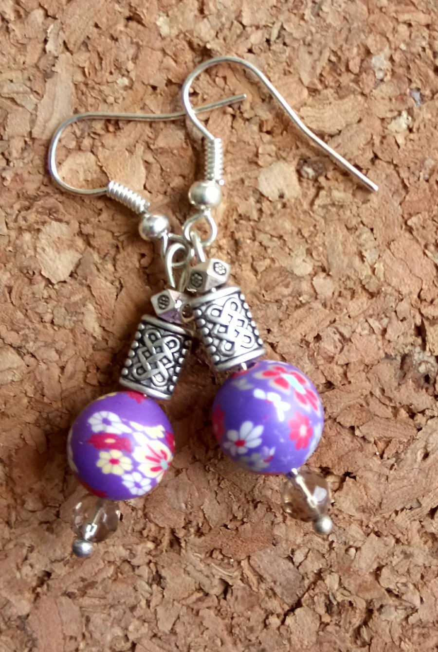 Lovely Dangly Sterling Silver Earrings