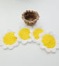Daisy Gift Set, Coasters and Wind Spinner - Image 6