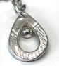 Sunflowers and Sunshine  Solstice -  Pendant necklace - PMC - recycled silver  - Image 3