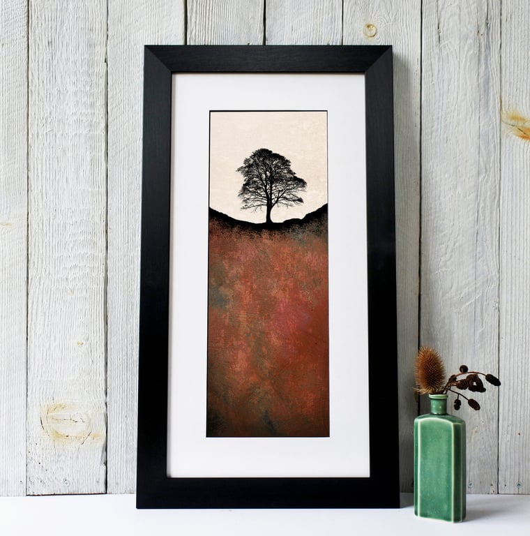 Autumn At Sycamore Gap Fine Art Print