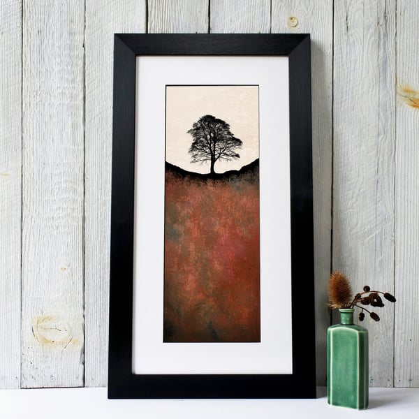 Autumn At Sycamore Gap Fine Art Print
