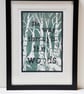 'The way through the woods 2'- Original Lino Print. - Image 1