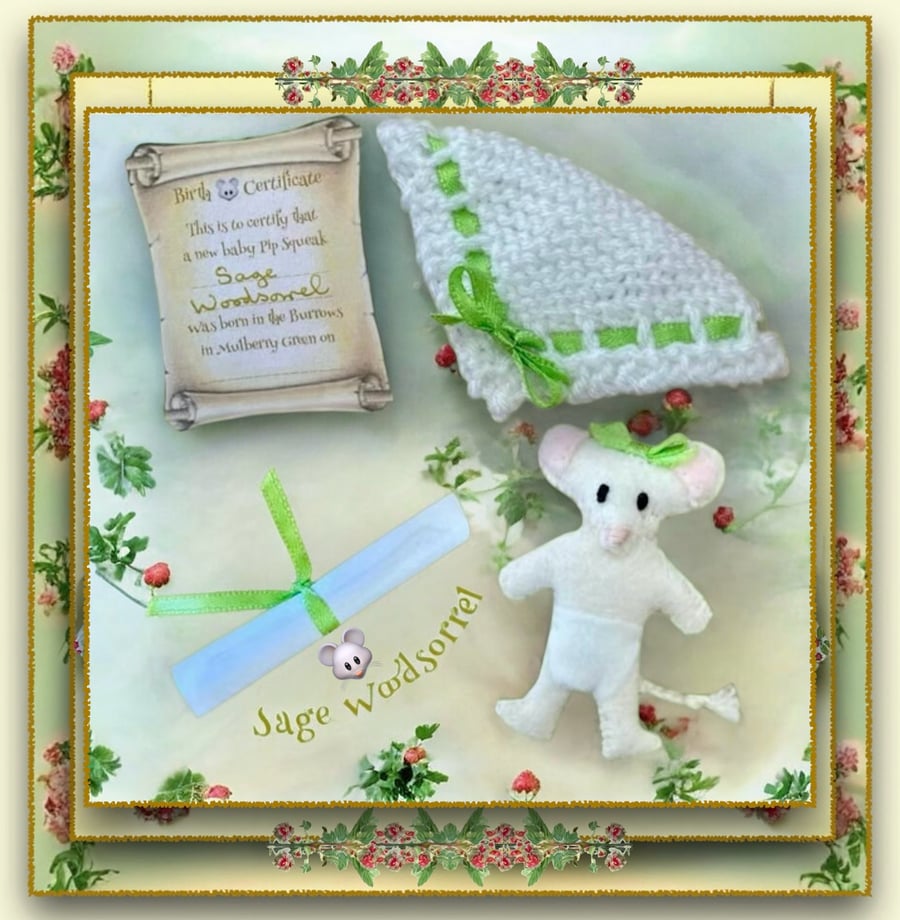 Sage Woodsorrel - a Baby Pip Squeak from Mulberry Green 