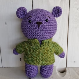 Crocheted bear