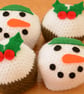 Christmas Pudding and Snowmen Chocolate Orange Covers - Set of 4 