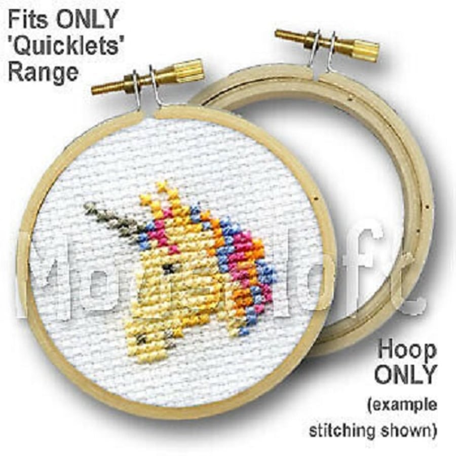 Mouseloft Wooden Embroidery Hoop 3" Circular 