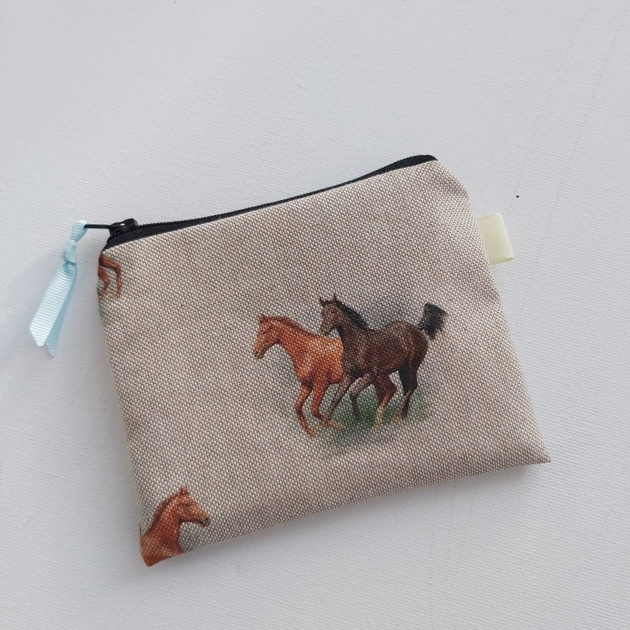 Horses  Coin Purse