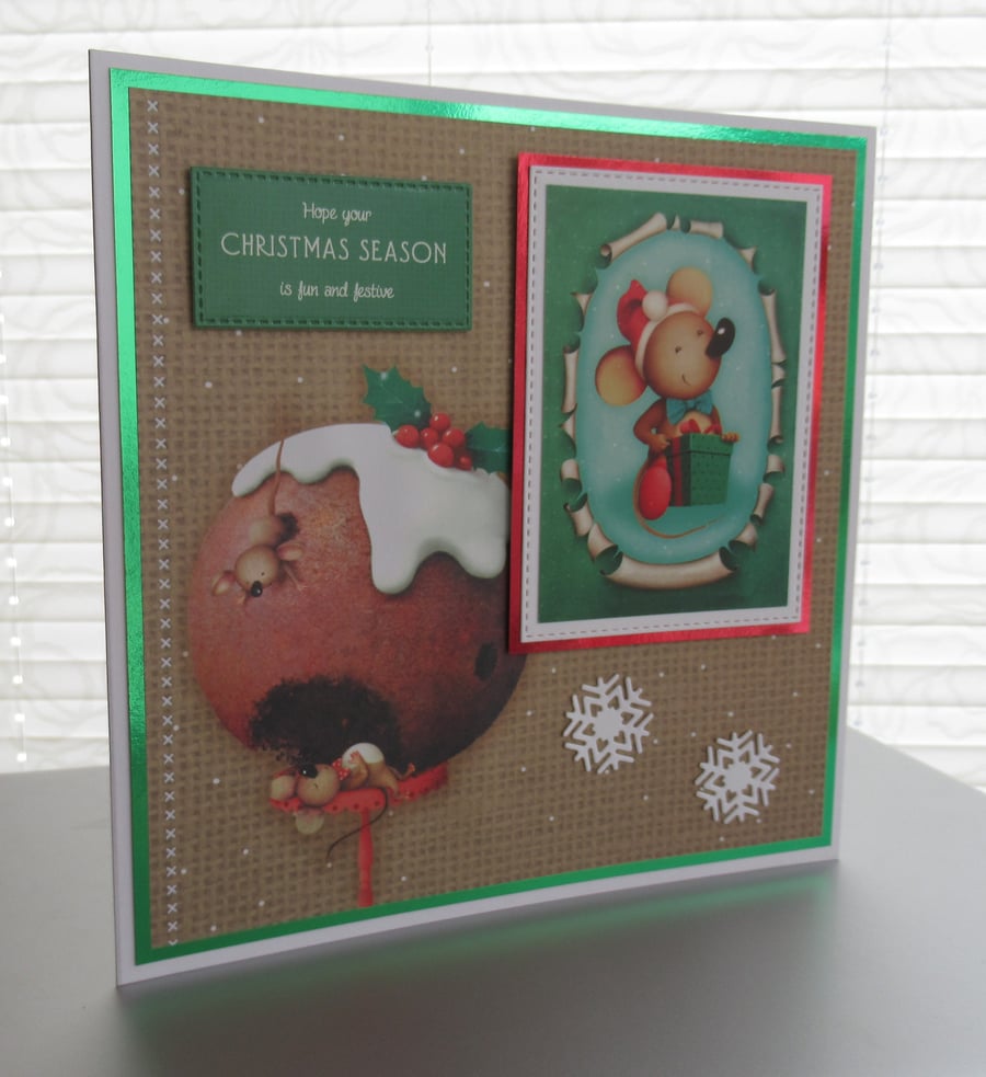 Mice & Christmas Pudding
