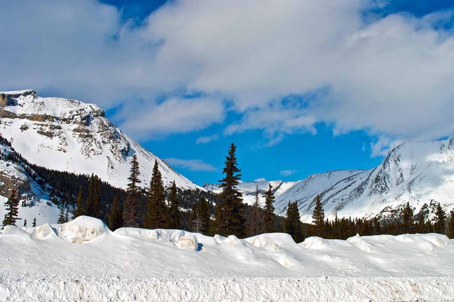 Canadian Rocky Mountains Icefields Parkway Canada Photograph Print