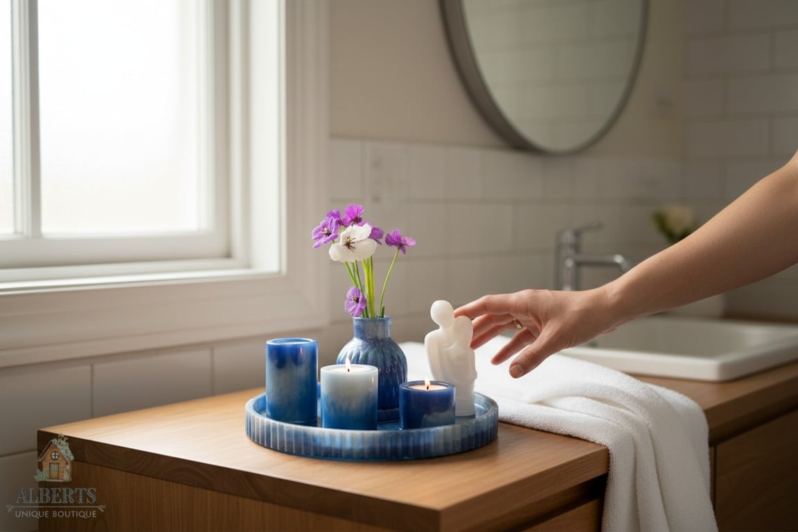 Handcrafted vanity sets