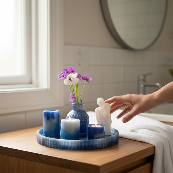 Handcrafted vanity sets