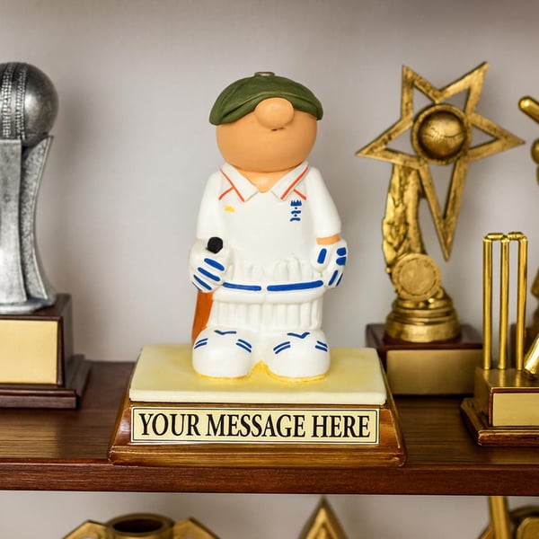 Cricket Gift - Personalised Custom Present Birthday Retirement Dad Son Grandad