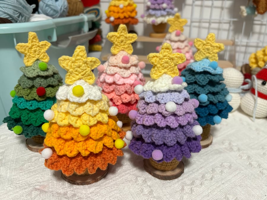  crochet Christmas tree 