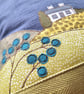 Little Cottage Cushion with Freemotion Sewn Applique - Image 2