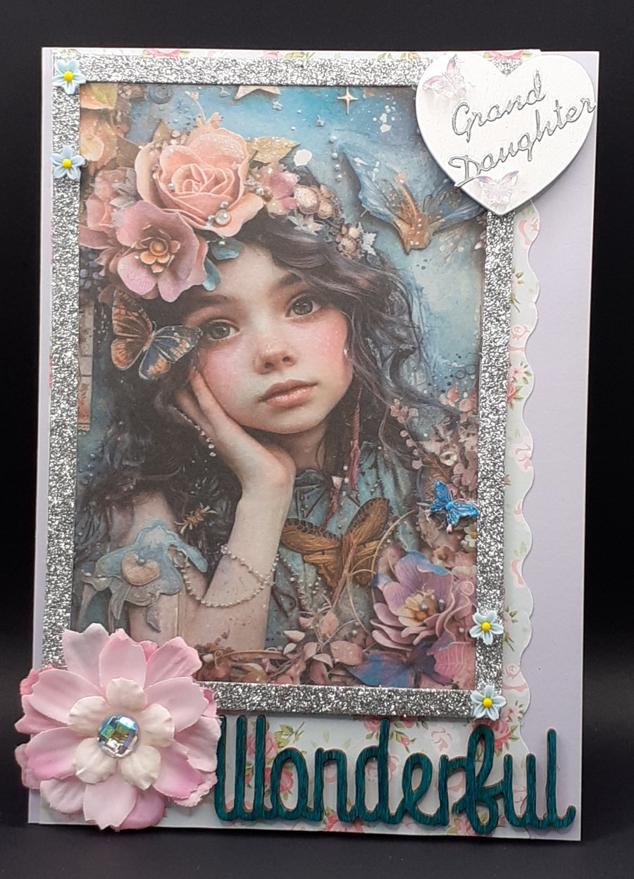 Granddaughter Birthday Card