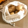 Set of 3 produce bags made from organic muslin cotton