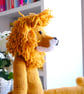 Handknitted Soft Body Lion - Image 4