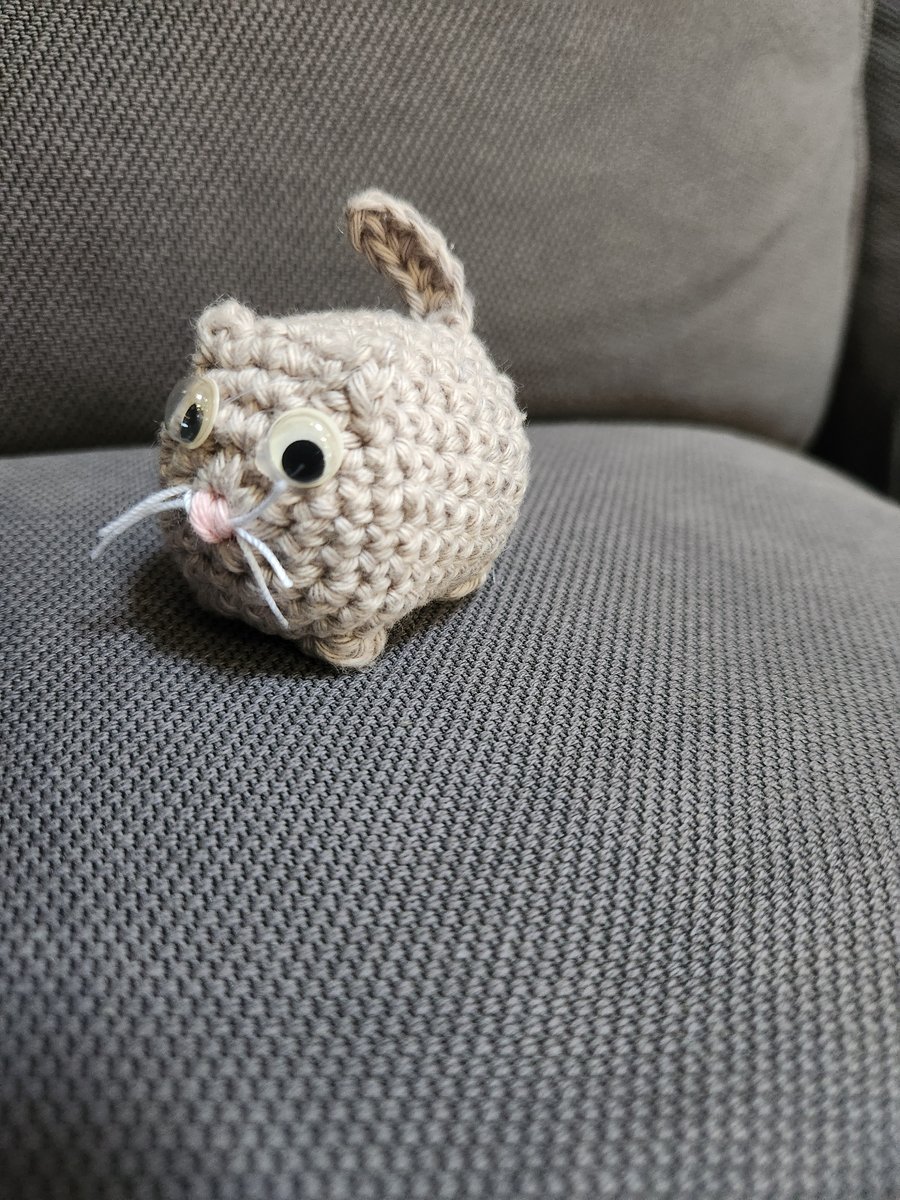 Mini Amigurumi Crochet Cat