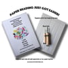 Paper Bead Making Kit - Two Tools And The Paper Bead Template in Four Sizes