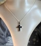 Chunky silver cross necklace sterling silver - Image 3
