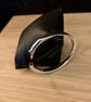 "Ephemere" - Handmade Sterling Silver Hinged Bangle - Made to any size - 6mm 