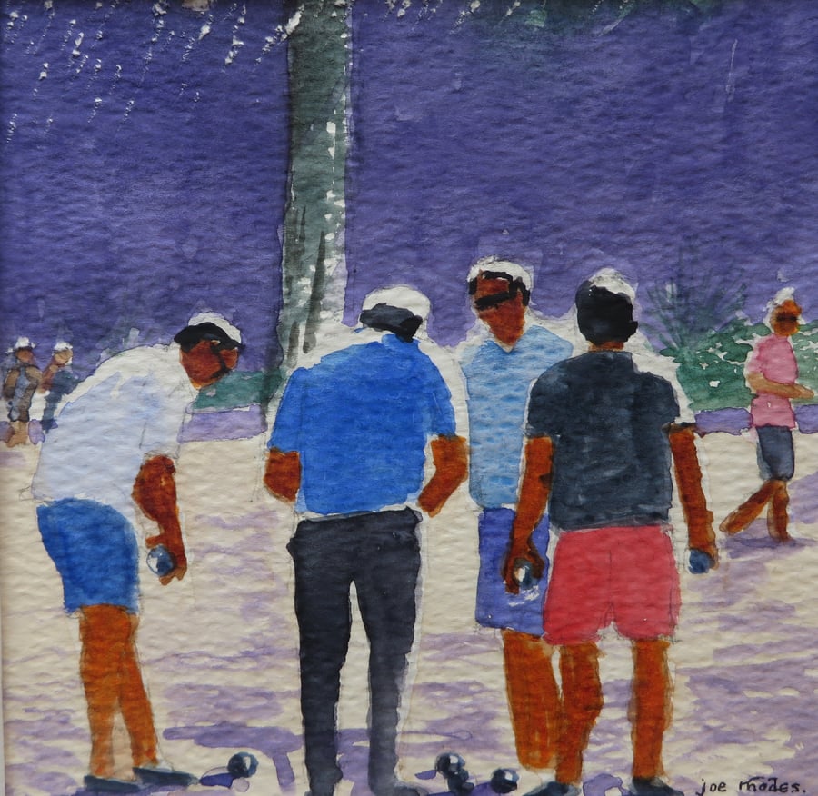 Boules,St Paul de Vence