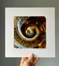 ‘The Lighthouse’ Glasgow Signed square Mounted Print 30 x 30cm - Image 1