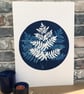 Cyanotype Original Art is Fern friendly - Image 1