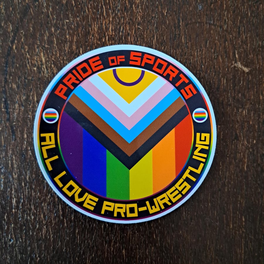 NJPW Pro Wrestling Sticker: Pride of Sport