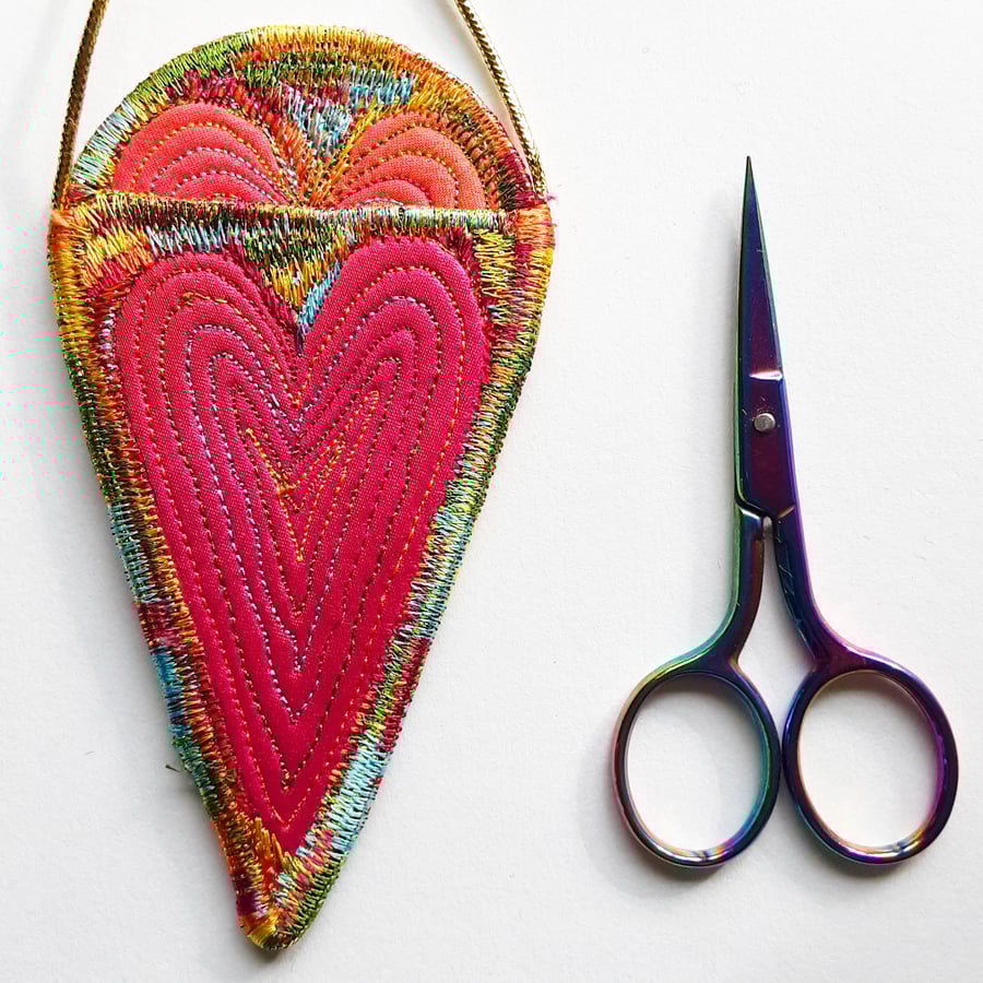 Perfectly Imperfect Scissor Holder Necklace 