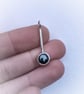 Sterling silver pendant with hematite - Image 6
