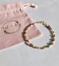 Autumn Mixed Gemstone Bracelet 14kt Gold Filled - Image 6