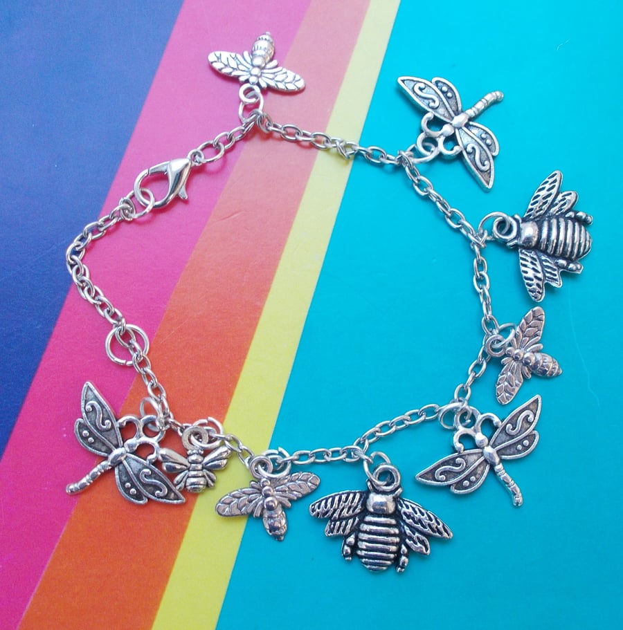 Super Pretty Flying Things Bracelet