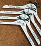 Simple Style Personalised Wedding Hanger - Bridal Outfit Customised Hanger - Image 6