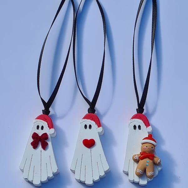 Festive Spirits  - Decorated Trio - Set E - Hanging Decorations 
