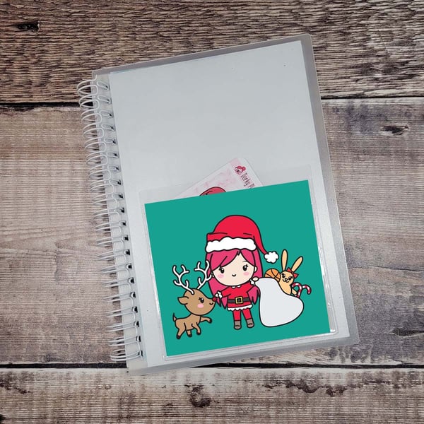 Christmas Lily Planner Pocket - PP020