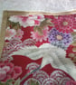 Cranes and Flowers Medium Jute Bag - Image 2