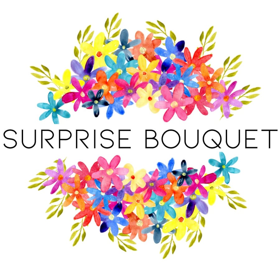 Surprise Bouquet Flower Stems - Flower Bouquets - Garden Whimsical - Glass Flowe