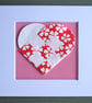  Unique Hand Made Heart Card with envelope - Image 2