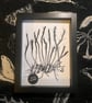 Black & White Ant Art Print Illustration Nature Meets Horror with Cordyceps Fung - Image 5