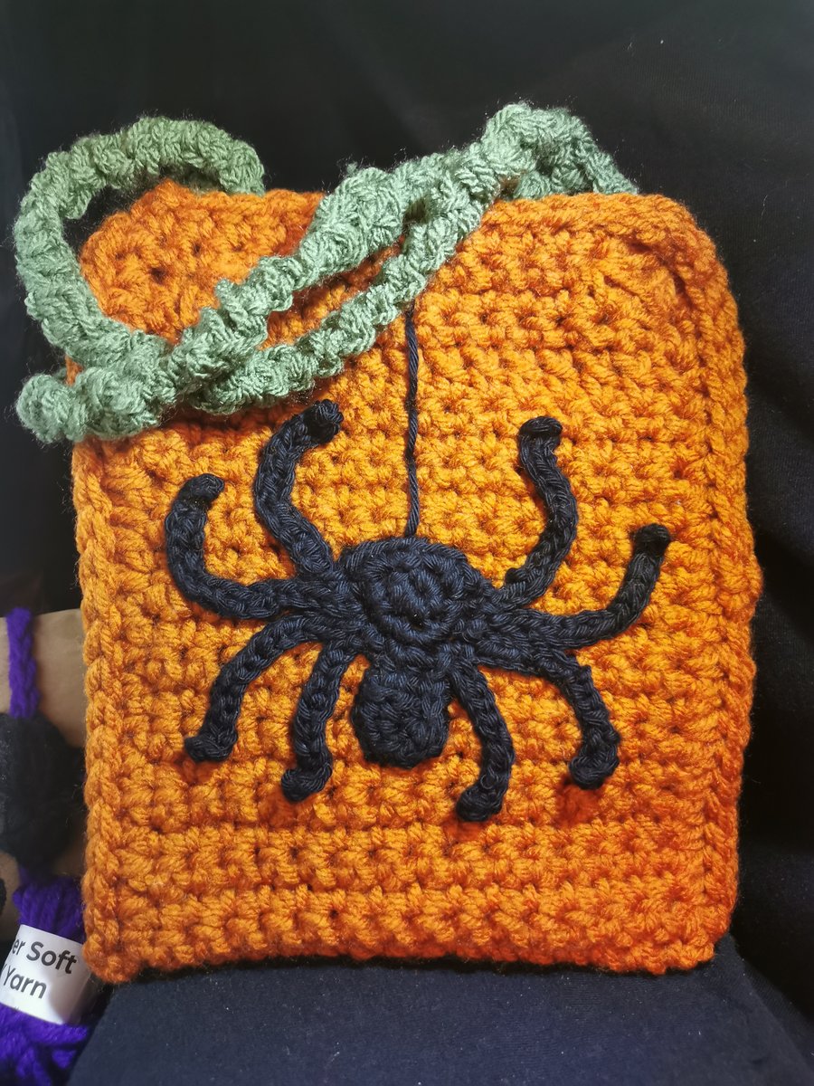 Halloween Spider Bag. Free next day delivery 