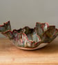 Handmade ceramic bowl, stoneware wavy key bowl, hall decor, trinket bowl - Image 6