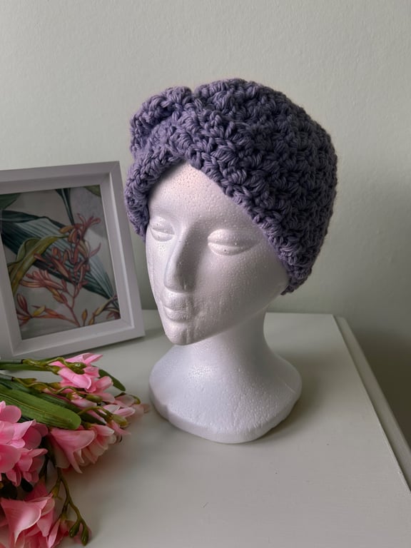 Cosy Crochet Twist Headband