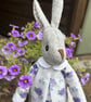 Luna Lapin Rabbit - Heirloom Rabbit - Handmade Wool Felt Bunny - Image 6