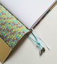 Daisy Journal or Planner, Hand Bound in Yellow Leather, Project Journal or BUJO - Image 3