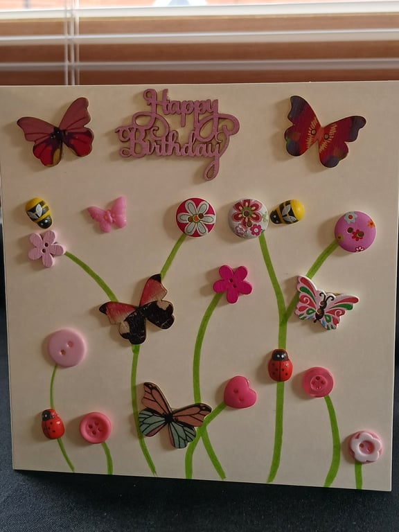 Handmade birthday card 
