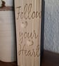 Follow your Heart CUT & FOLD Book Folding Pattern - EMAILED PDF PATTERN - Image 4