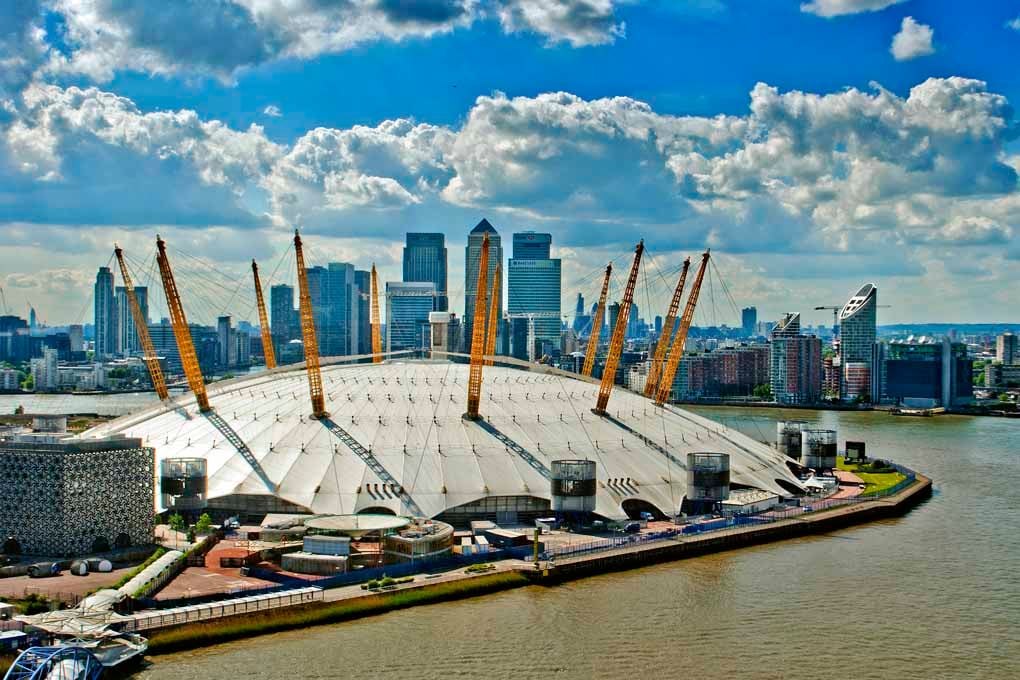 O2 Arena River Thames London UK Photograph Print