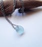Simple Seaglass Pendant: Palest Blue - Image 4