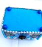 Blue sea chest keepsake or jewellery box - Image 10